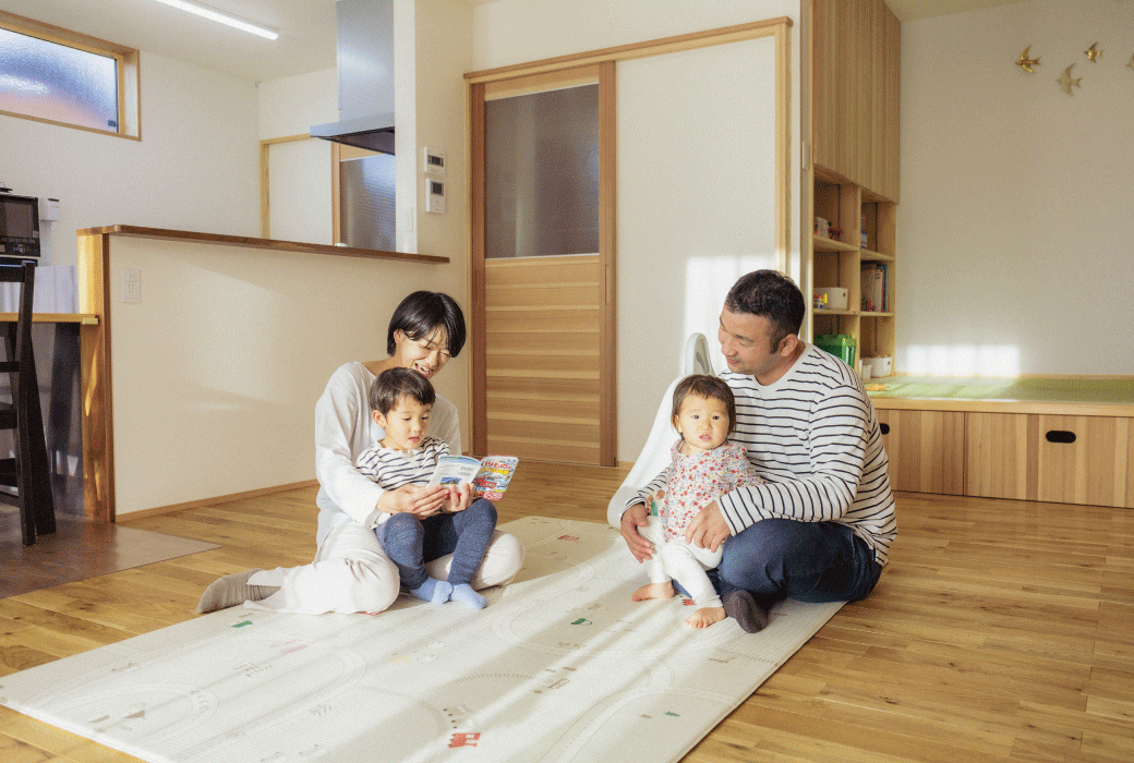 子どもたちと成長する家