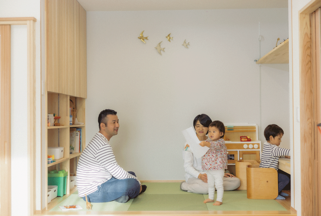 子どもたちと成長する家