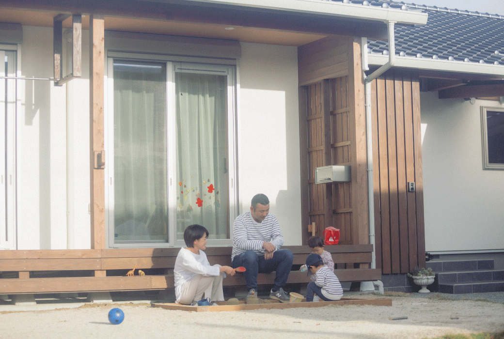 子どもたちと成長する家