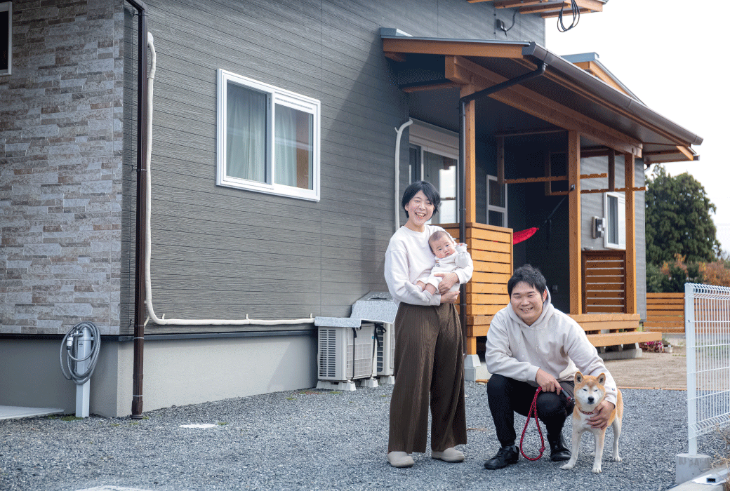 ご主人の趣味部屋がある家